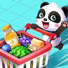 Chơi Game Gấu trúc đi siêu thị